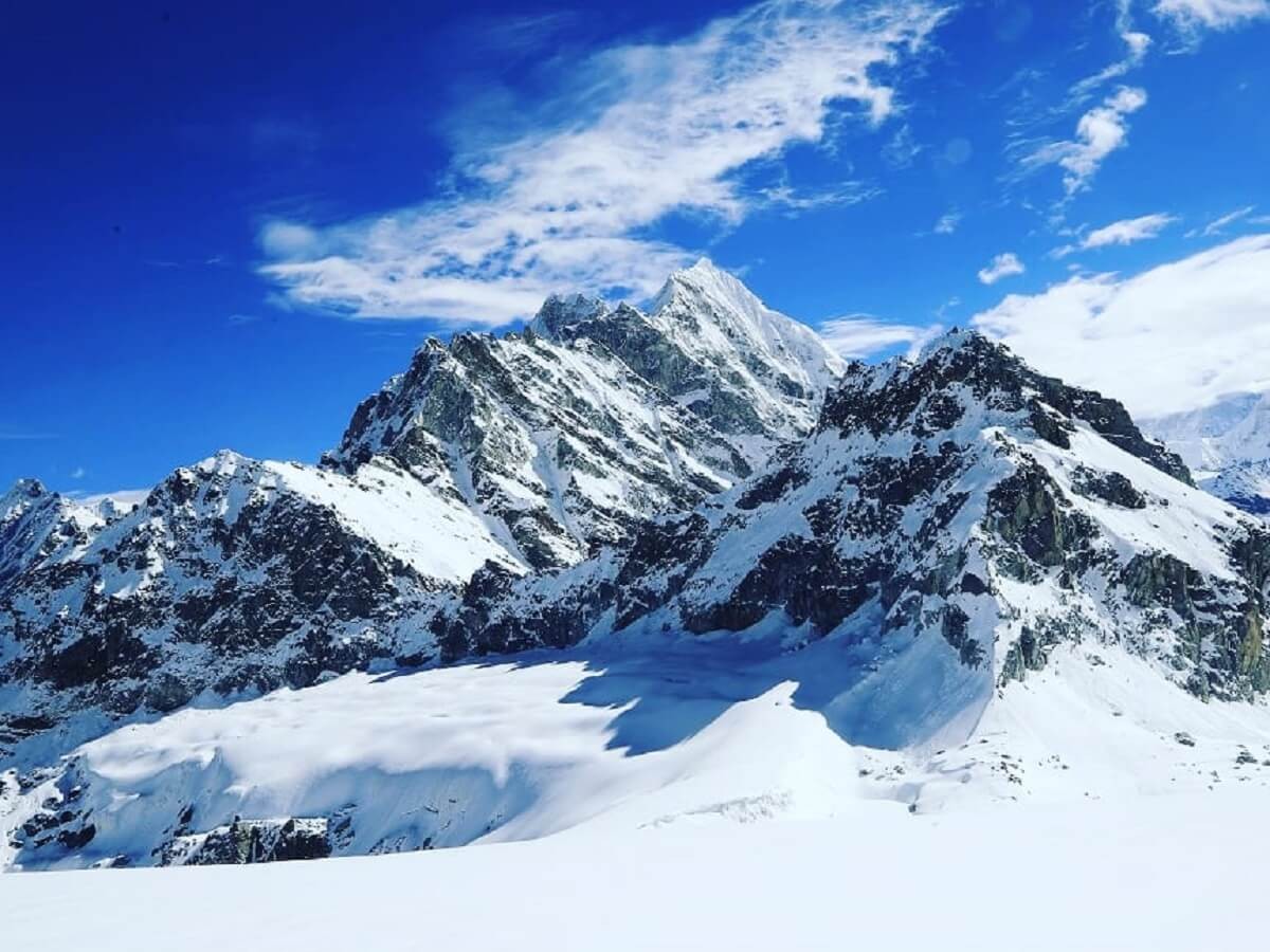 mountain views in high altitude